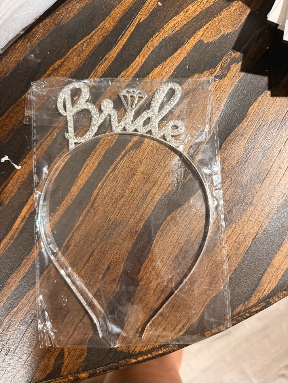 Bride Sparkle Headband and veil  - Silver Bridal Party Tiara